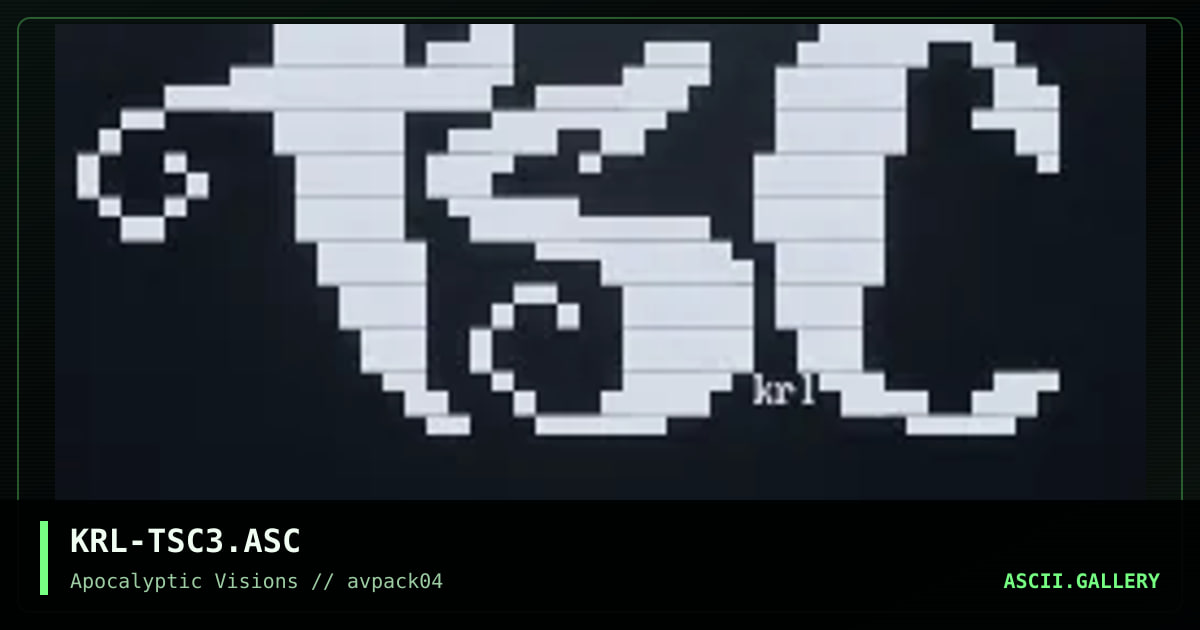KRL-TSC3.ASC, by mr krinkle, 1995