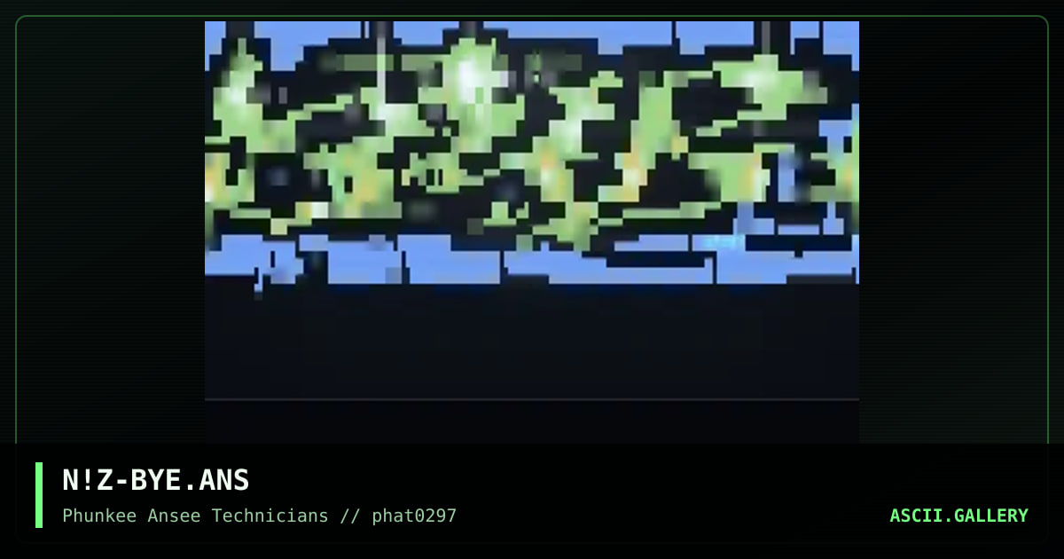 bye-screen, by noize, 1997