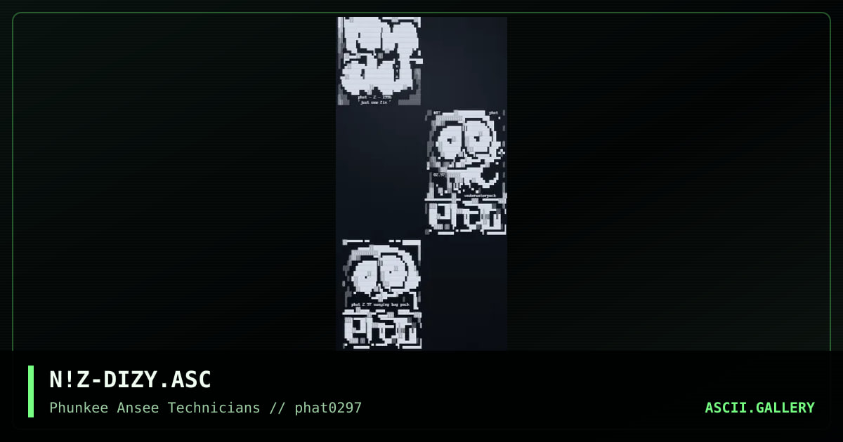 diz collection for phat, by noize, 1997