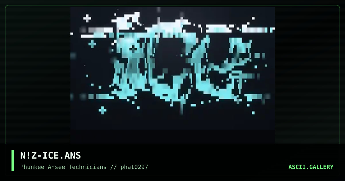ice-logo, by noize, 1997