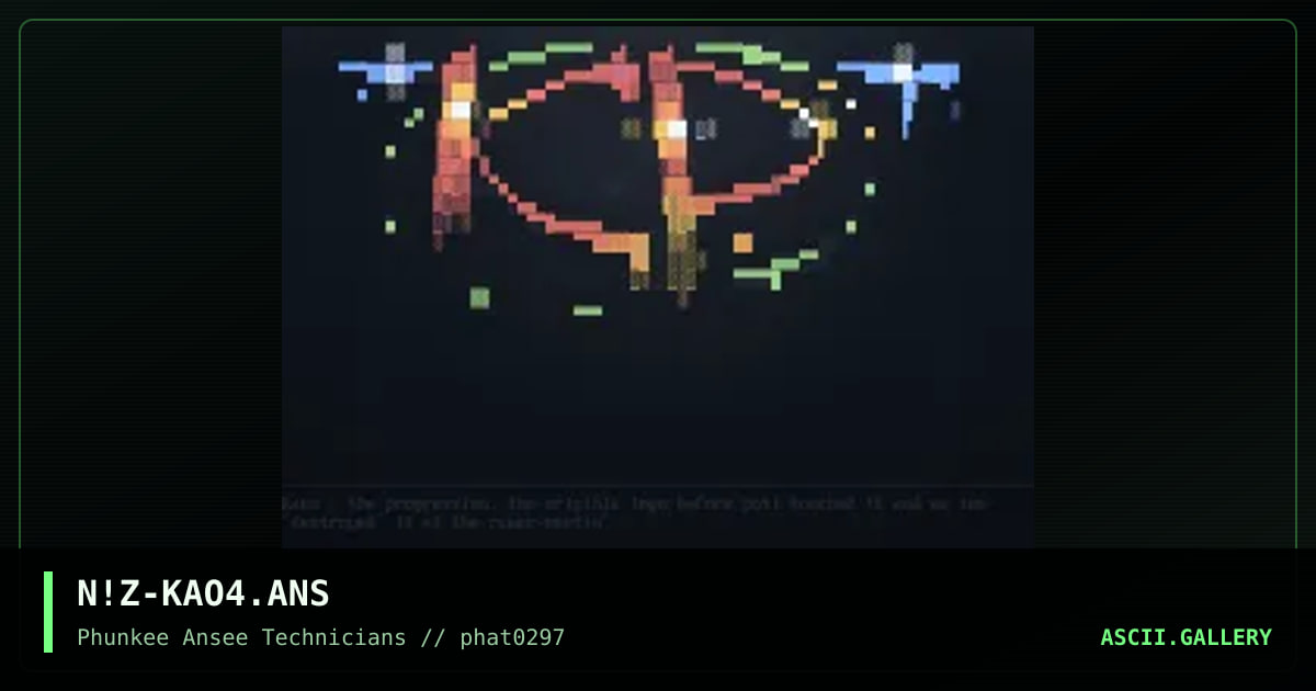 kaoz-logo iv, by noize, 1997