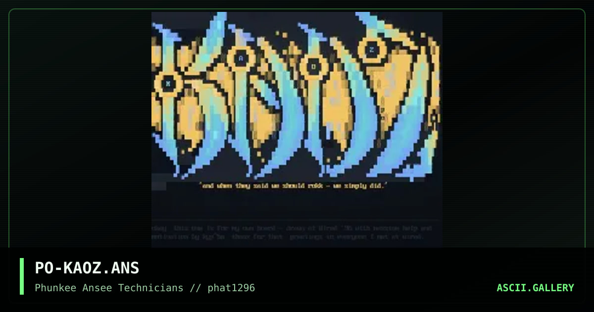 kaoz., by poti, 1996
