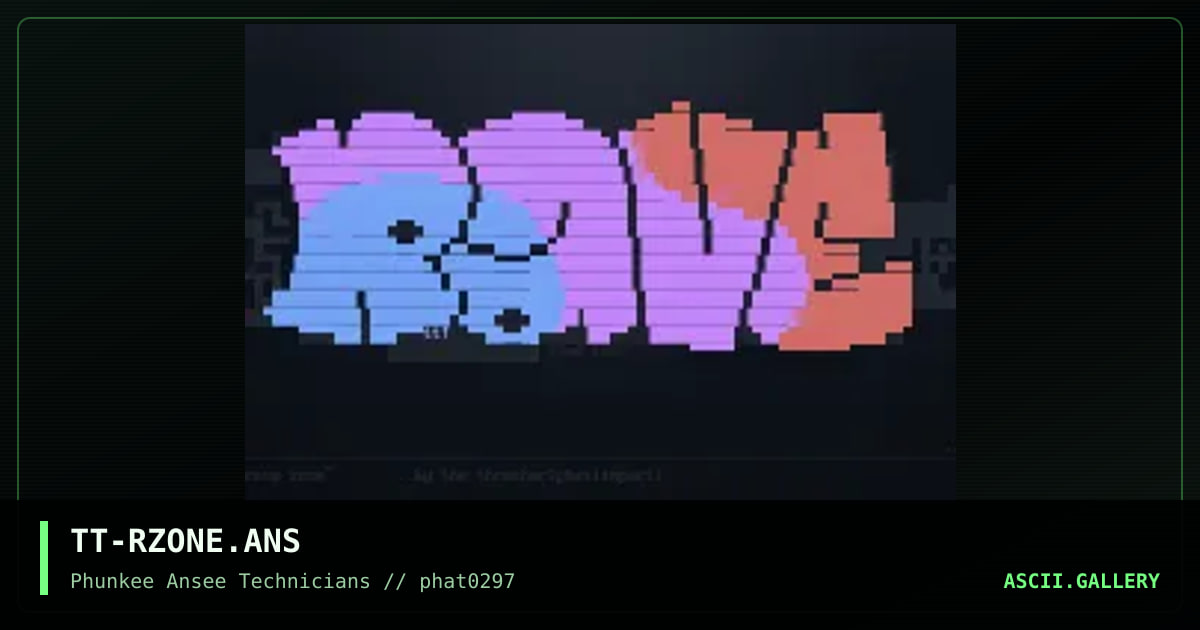 rave zone, by the thrasher, 1997