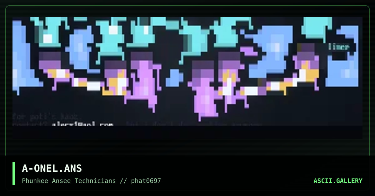 kaoz - oneliner, by alecs, 1997