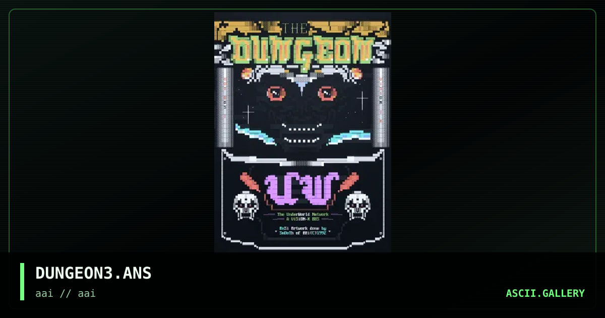 DUNGEON3.ANS, by smooth, 1998