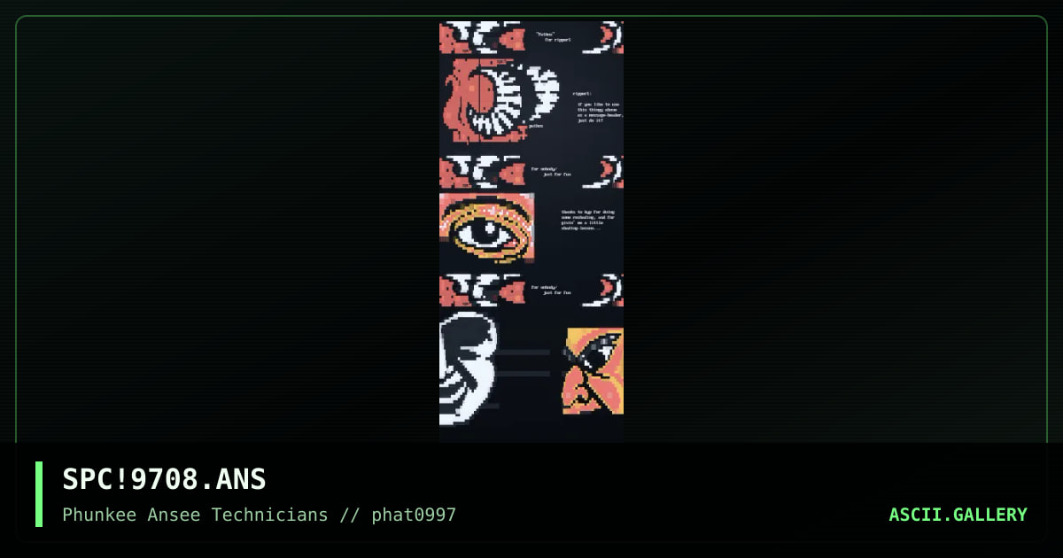 little ansi-collection 97/08, by spice, 1997