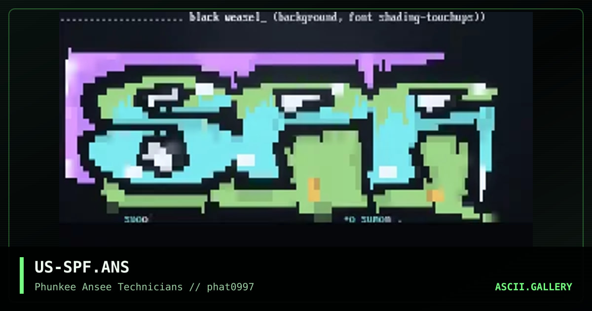 spoof - "real strangers"., by black weasel, subsonic, 1997