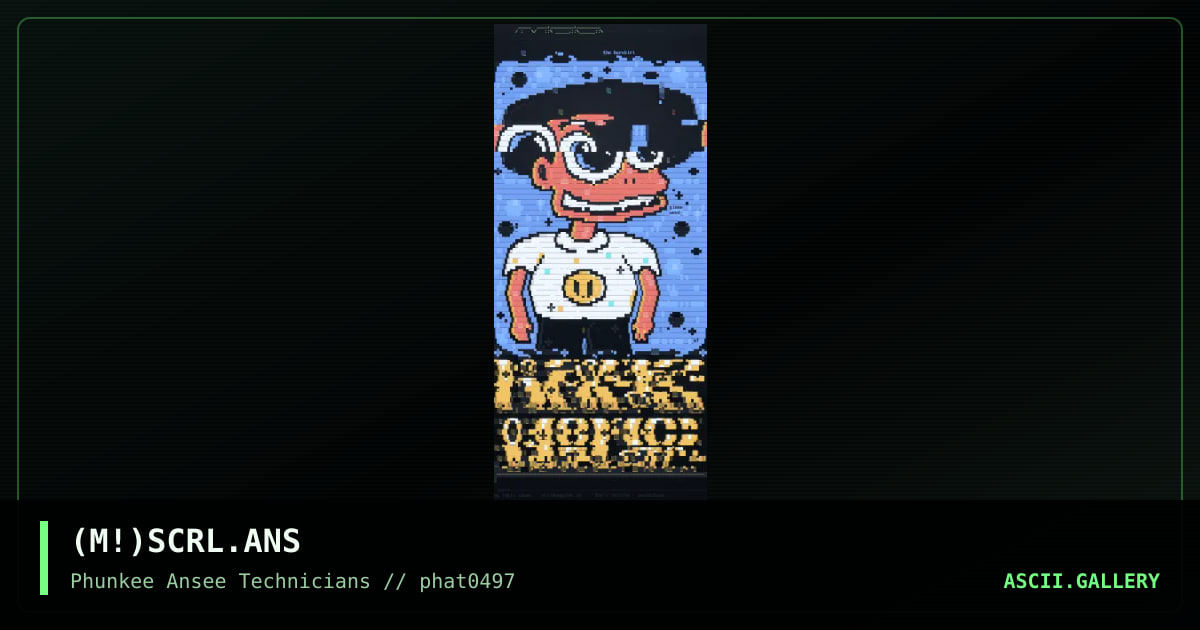 harakiri login scroller, by m0, 1997