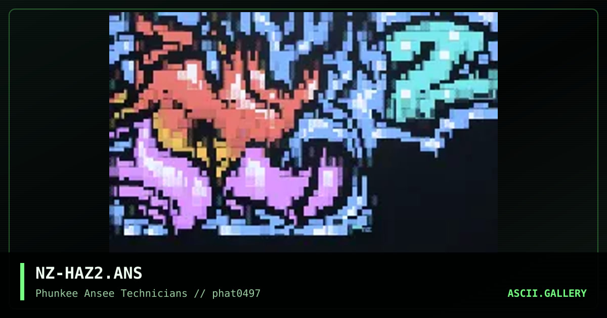 hazard/2 screen, by noize, 1997