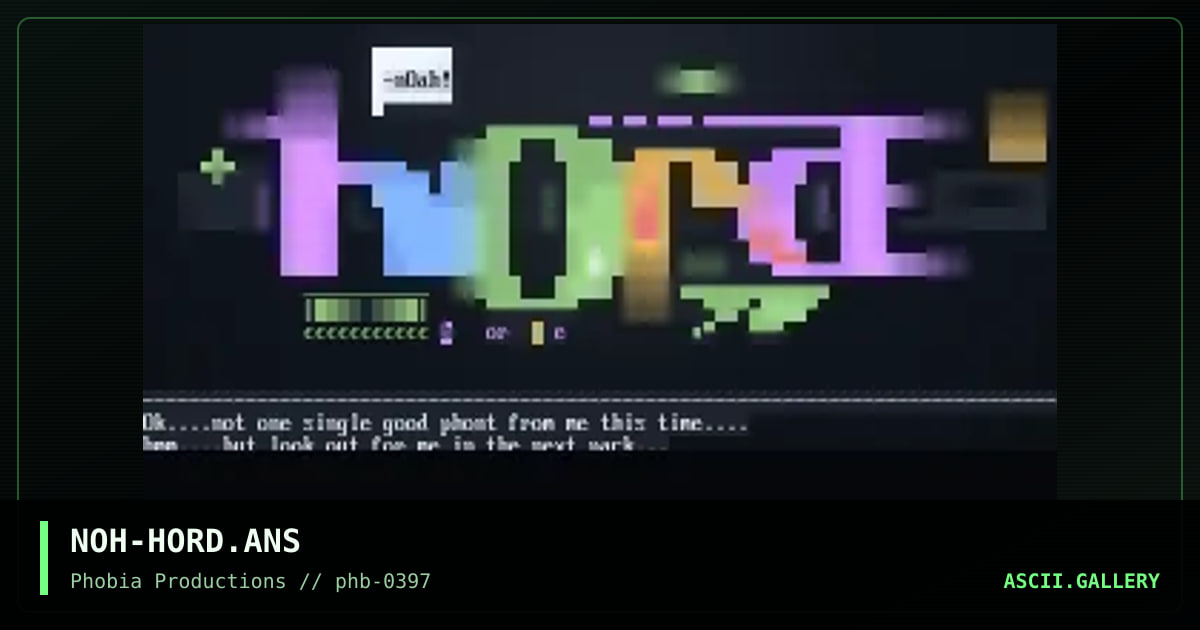horde.., by noah, 1997