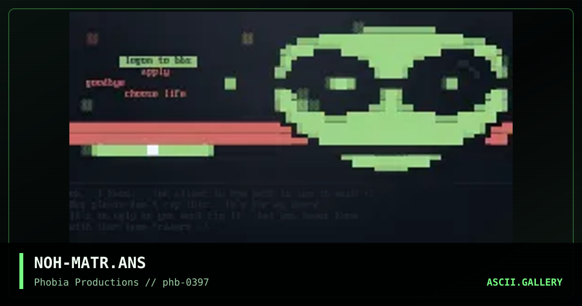 matrix..??, by noah, 1997
