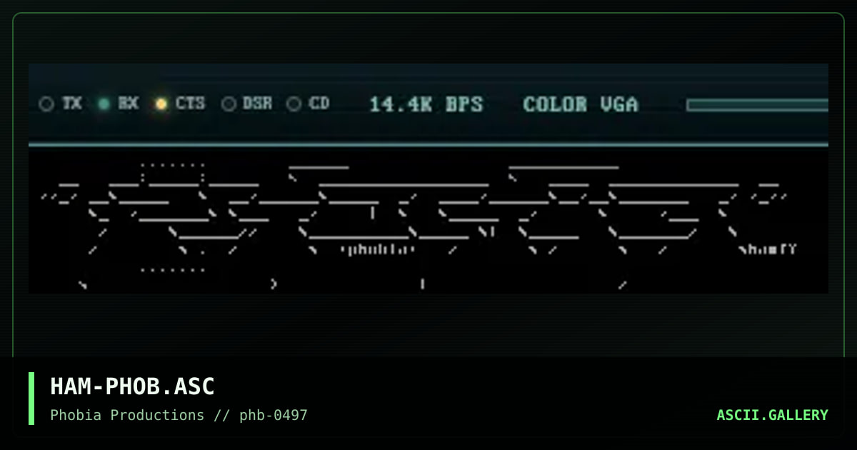 phobia@#!, by human vox, 1997