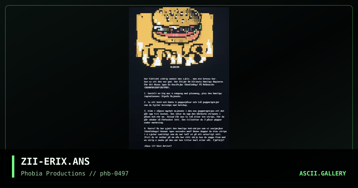 erix makbakon, by zeus ii, 1997