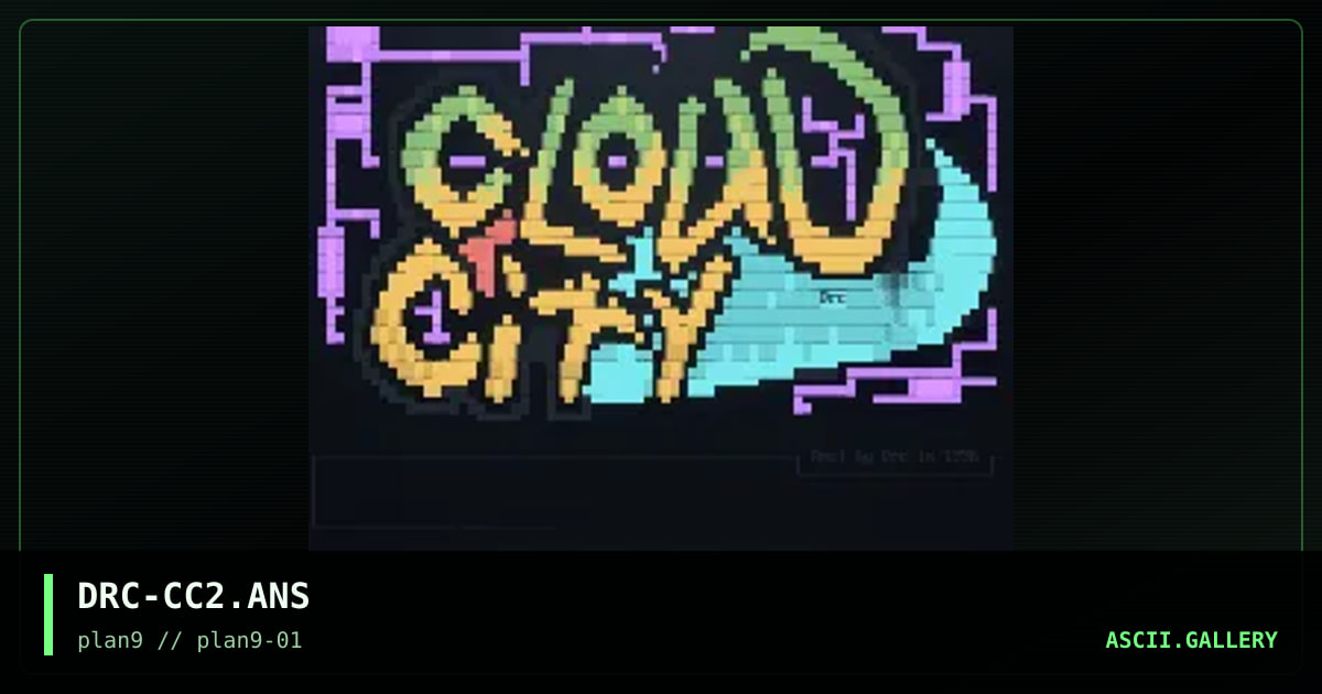 Cloud City, by drc, 1997