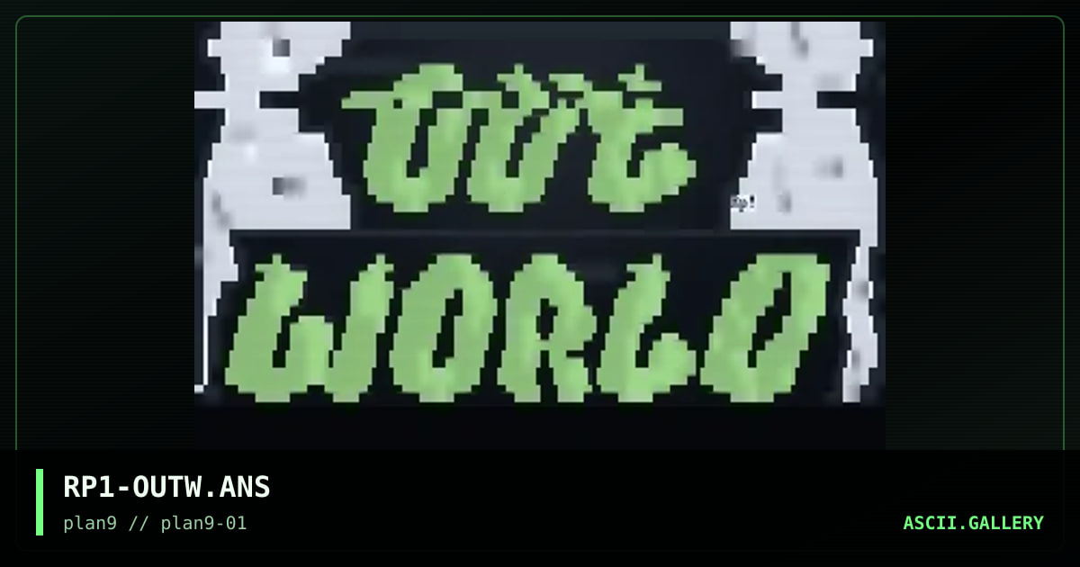 Outworlds!, by ripper1, 1997