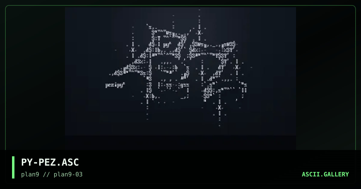 pez logo, by psykoholic, 1997