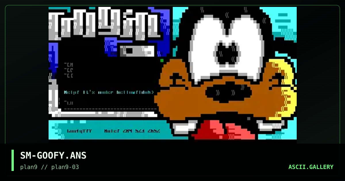 goofy matrix, by smoke, 1997