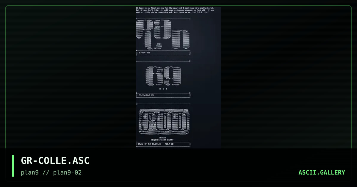 Kick ass colle, by greedo, 1997