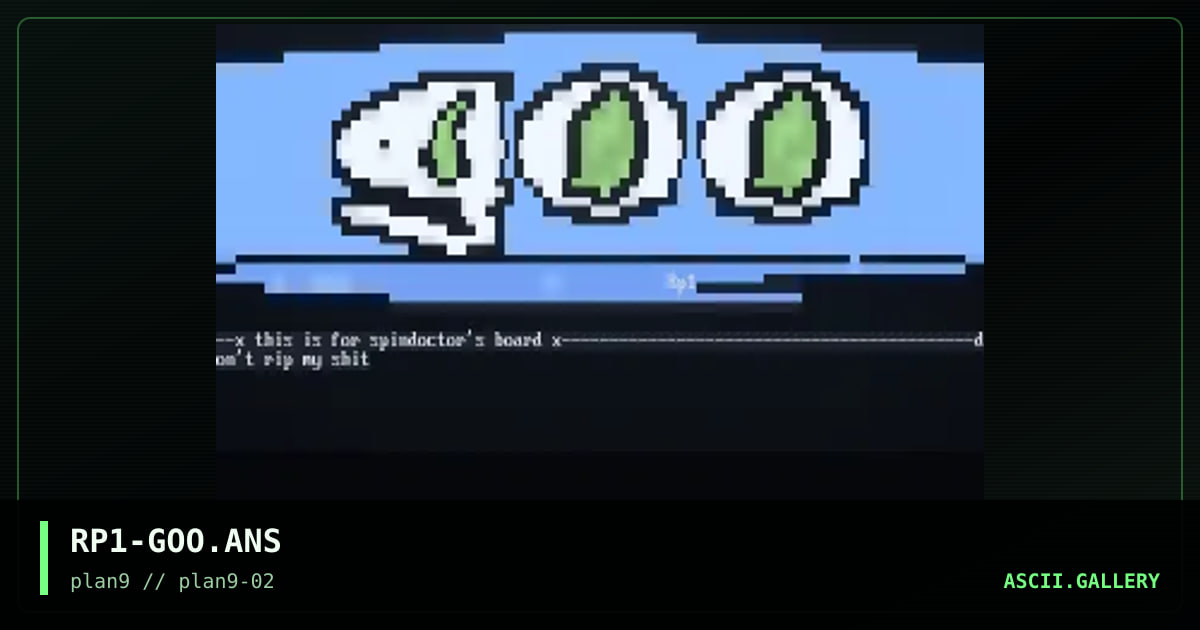 g00!, by ripper1, 1997