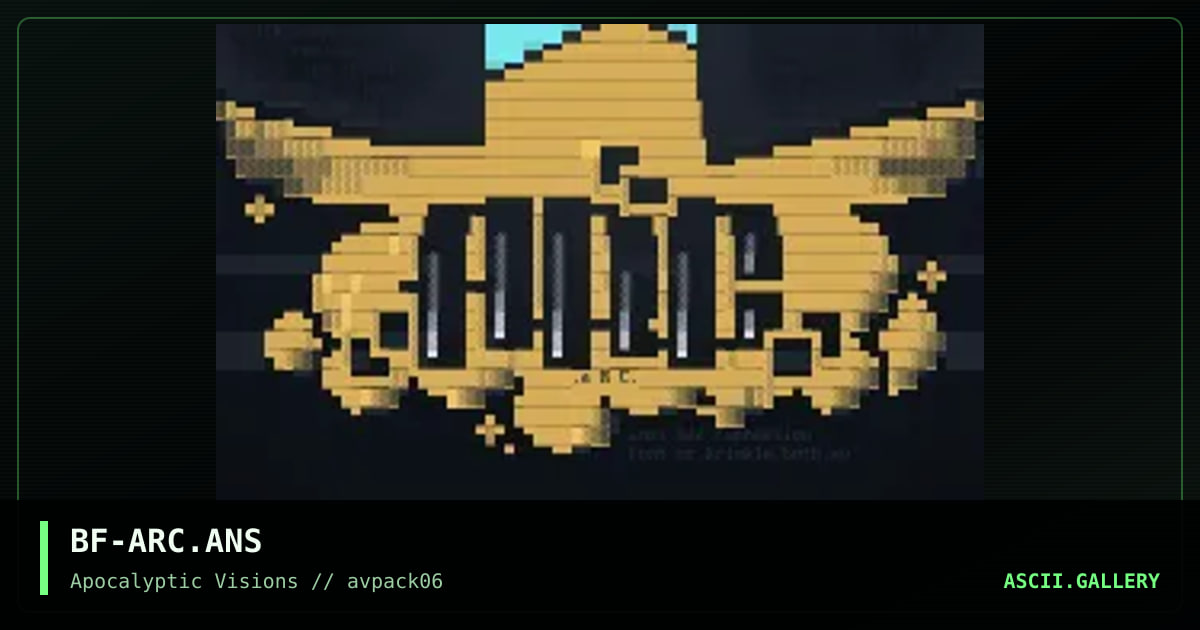 aRC, by bad foundation, 1995