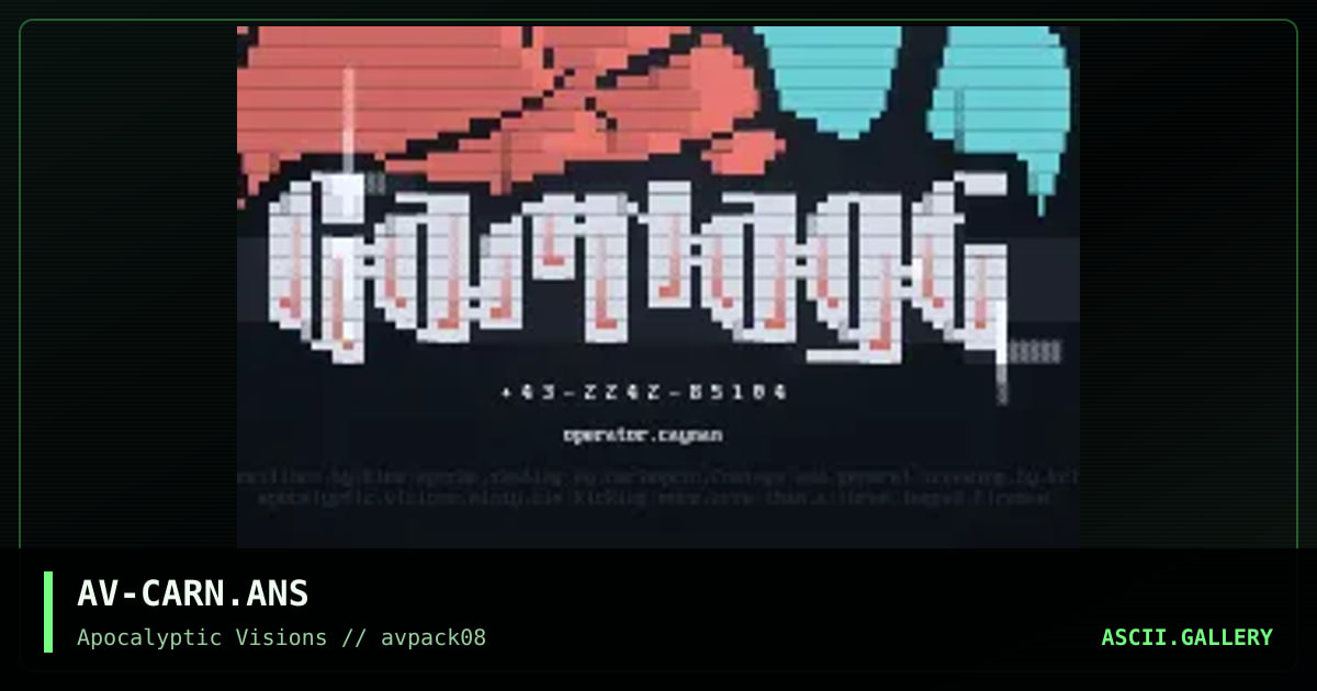 Grifter - Carnage, by blue apache, harlequin, mr krinkle, 1996