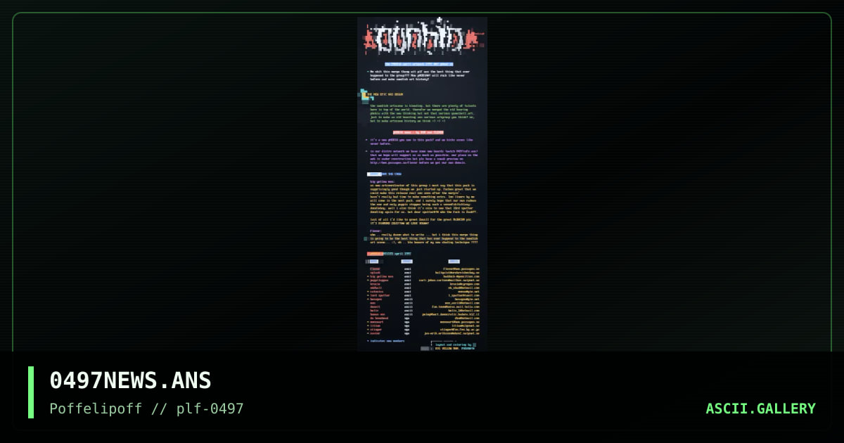 news april 1997, by poffelipoff, 1997