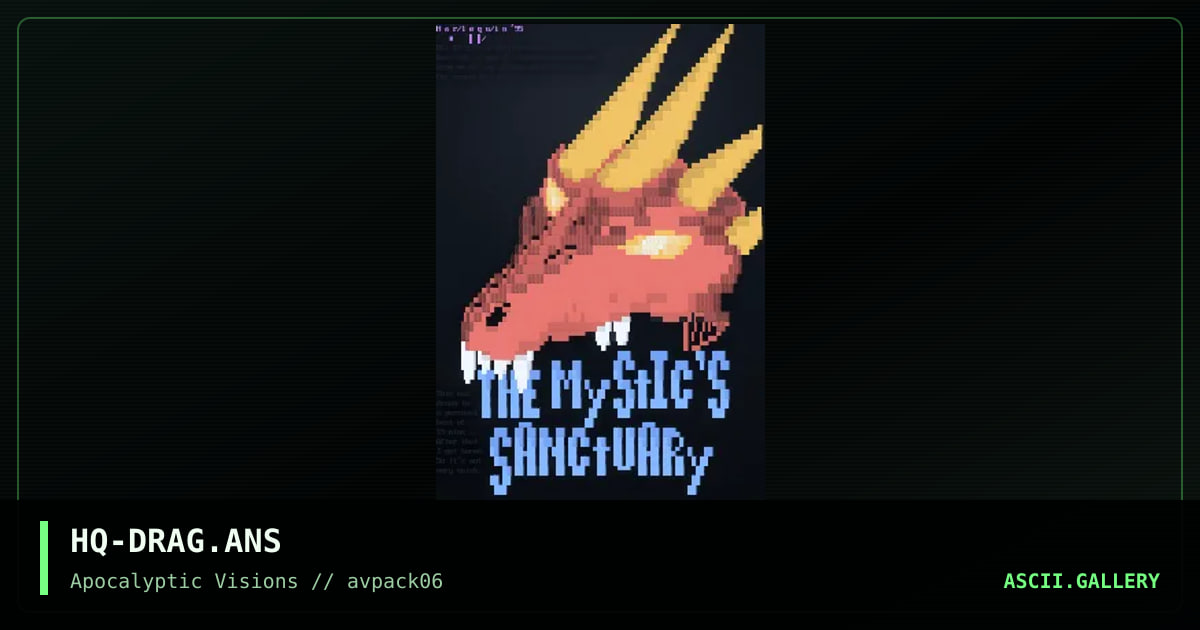Dragon, by harlequin, 1995
