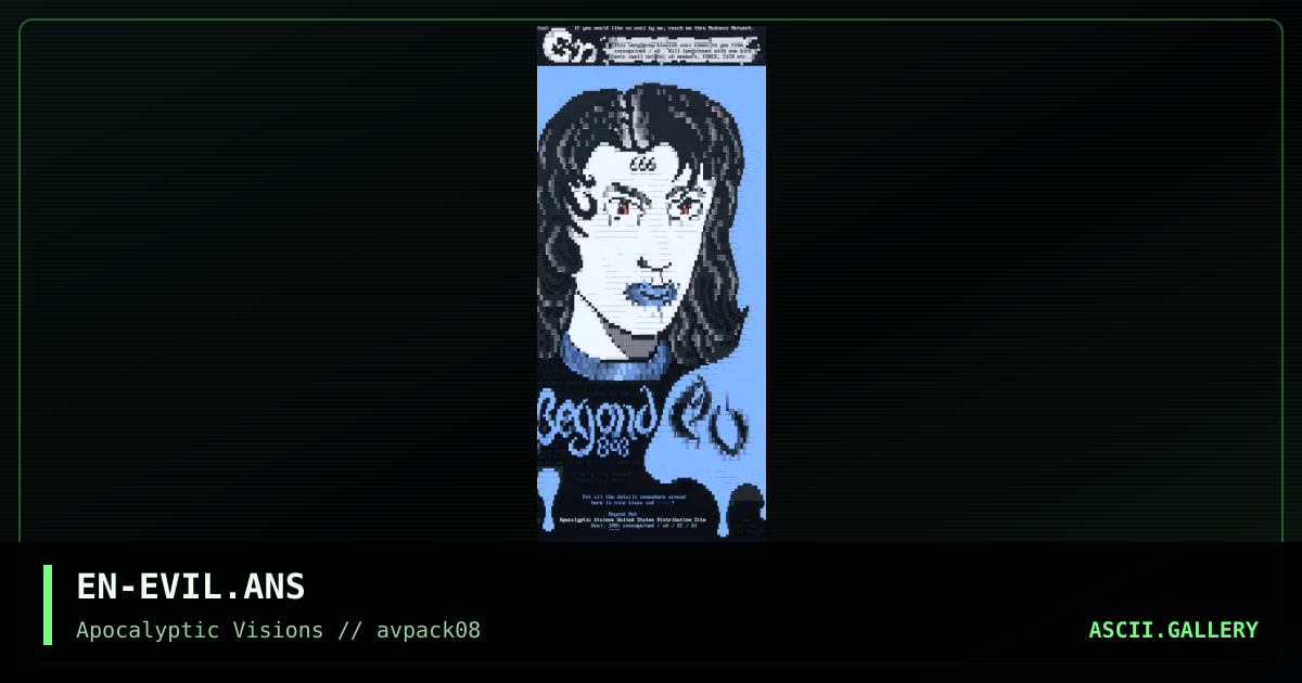 She's just evil and ugly now, by ensanguined, 1996