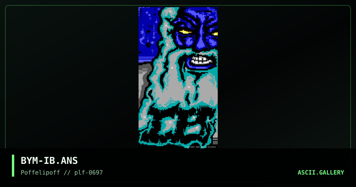 icebreaker, by big yellow man, 1997