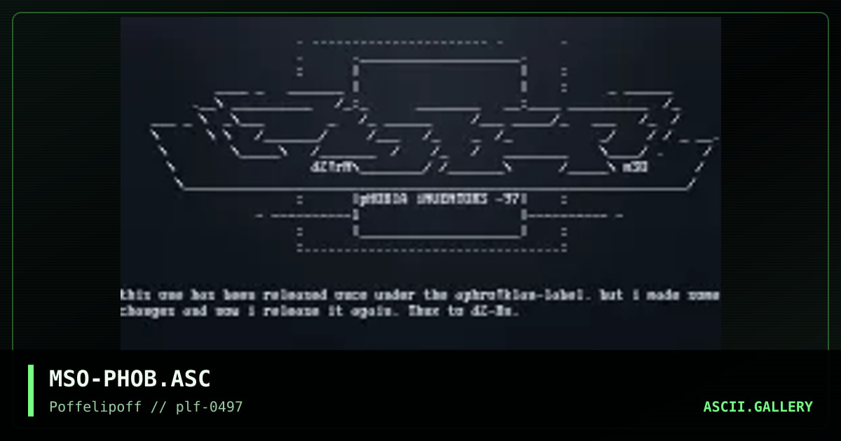 phobia@#!.., by mso, 1997