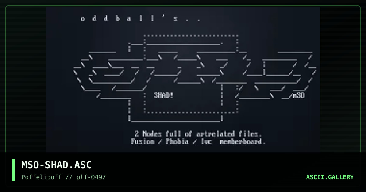 shad, by mso, 1997