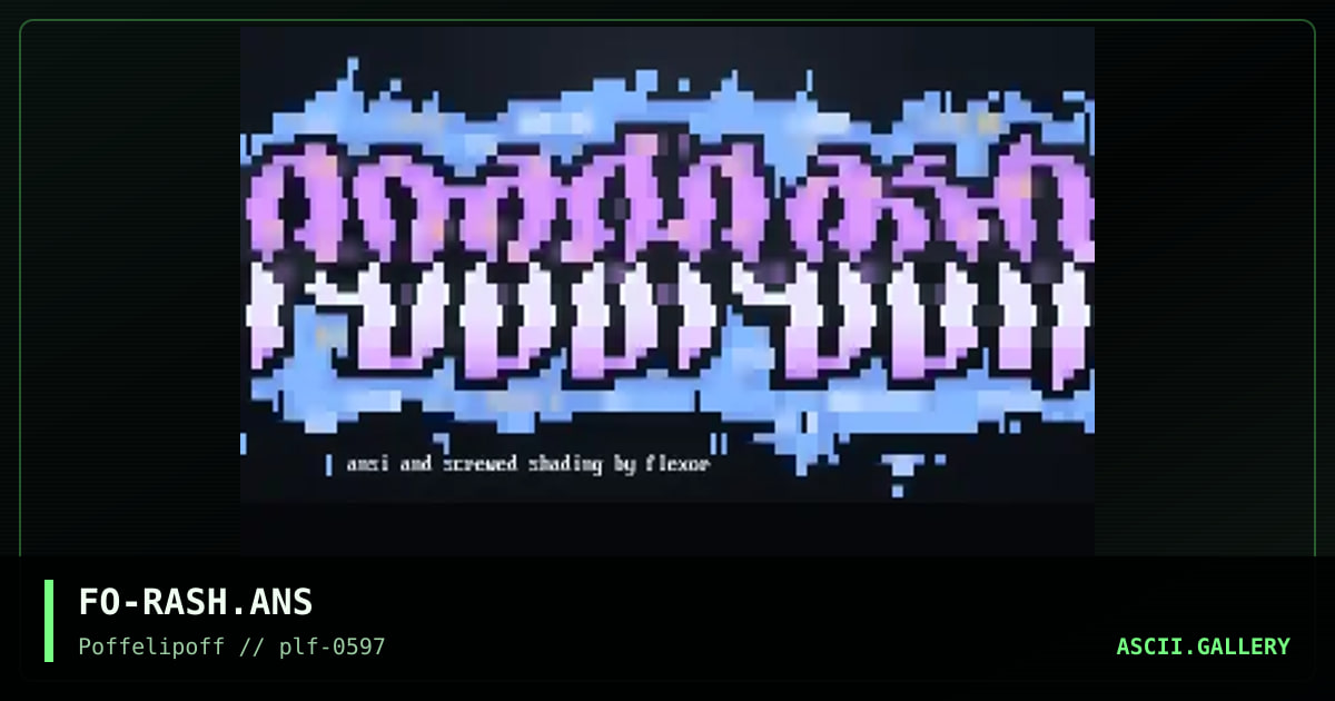 roadrash, by flexor, 1997