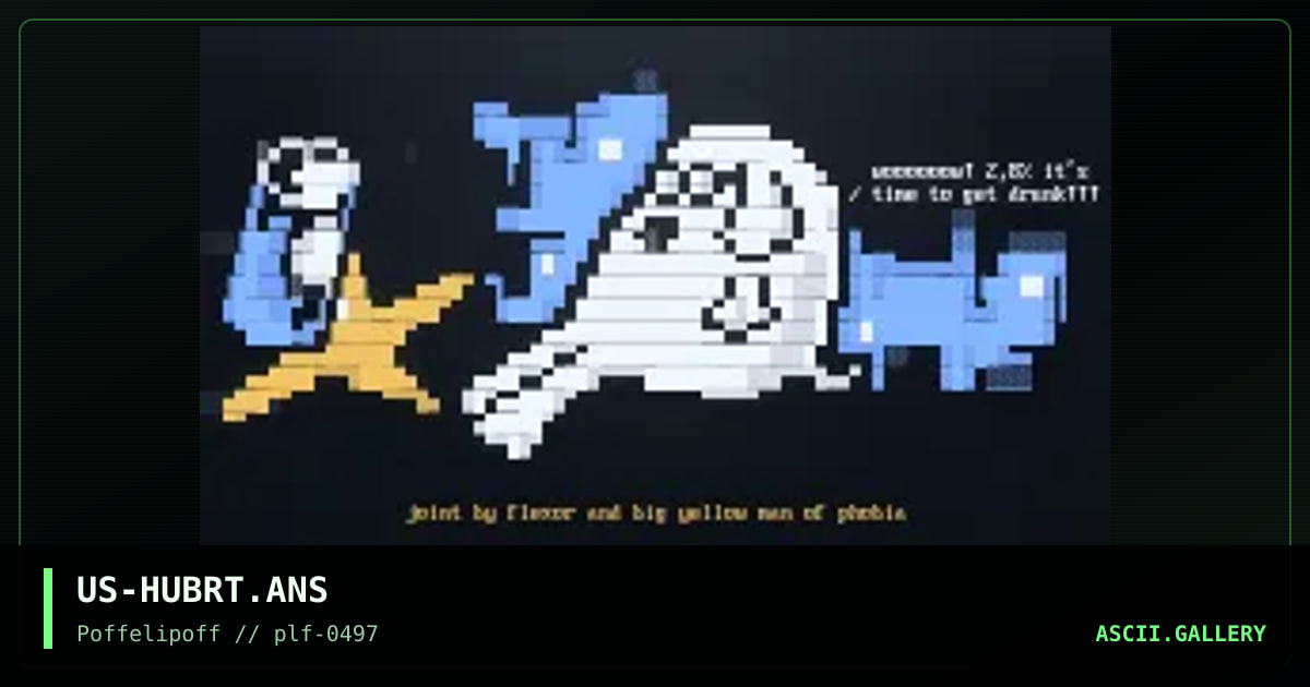 hundbert wanna get drunk!!@#, by flexor, big yellow man, 1997