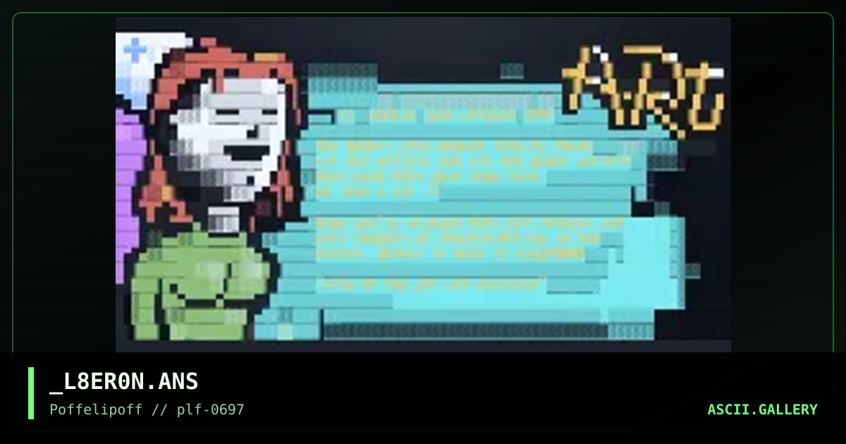 good bye =) =) =), by poffelipoff, 1997