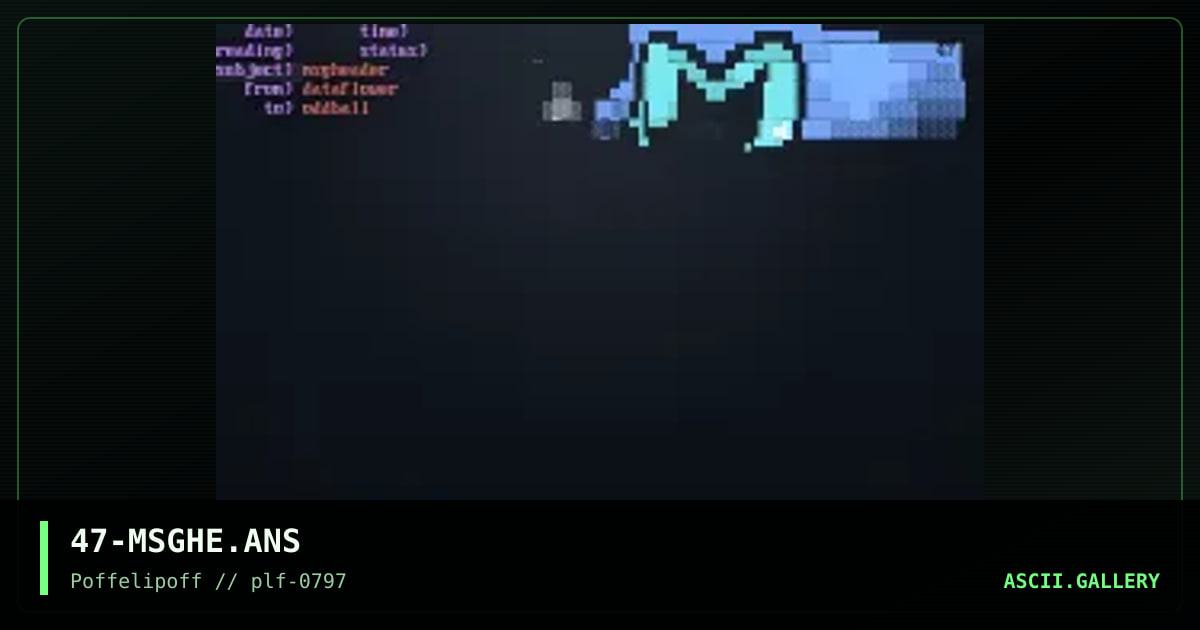msg header, by dflower, 1997