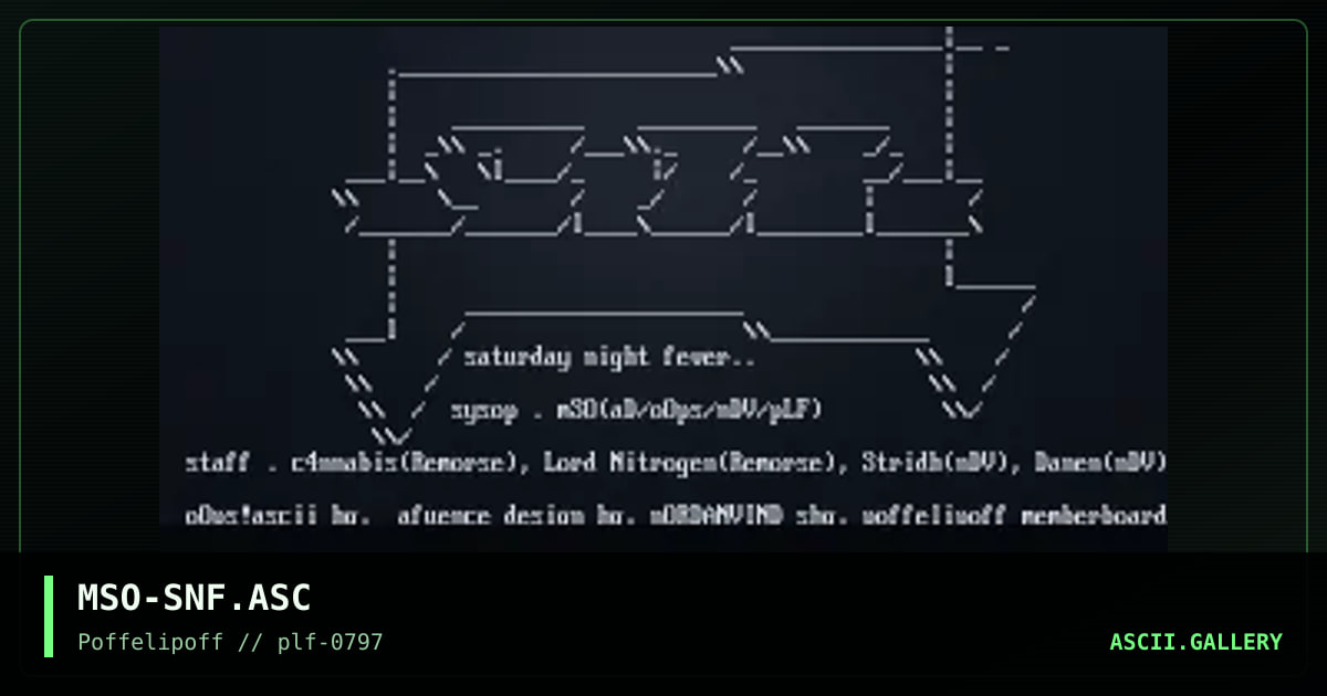 SNF, by mso, 1997