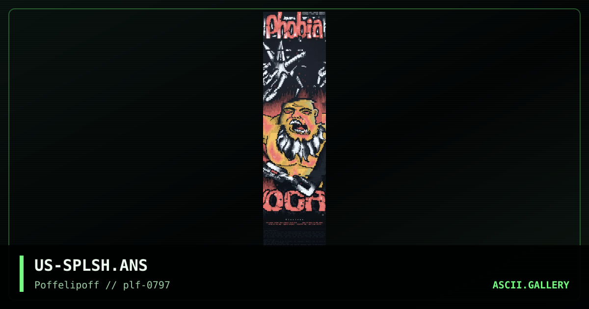 olaclawa, by big yellow man, splash, 1997
