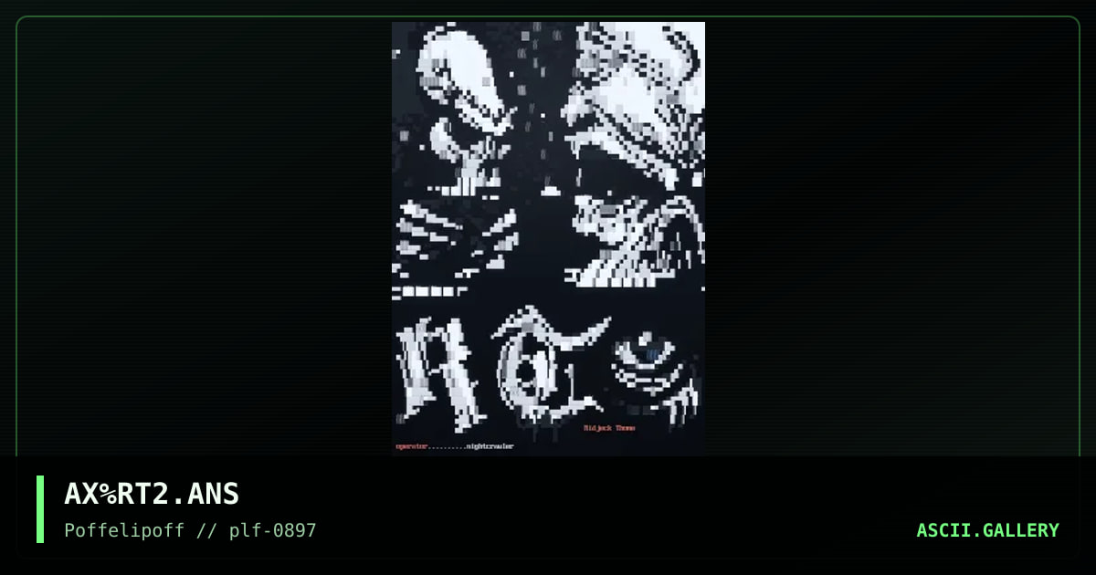 ridjeck thorm, by alla xul, 1997