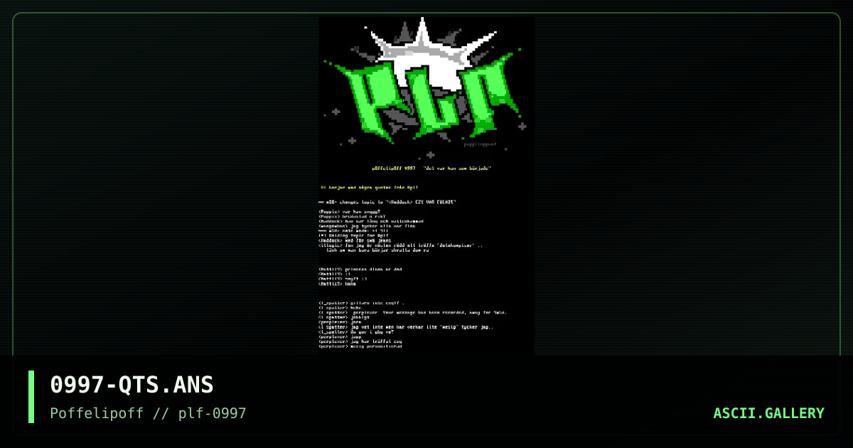 introduktion till packet, by puppiluppan, 1997