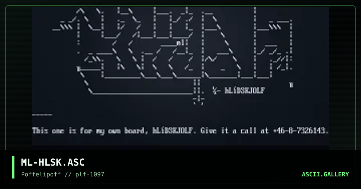 hostslask, by mjolnir, 1997