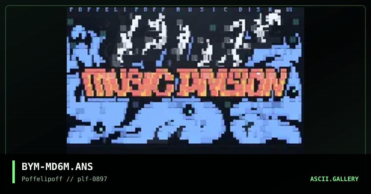 plf music disk 6, by big yellow man, 1997