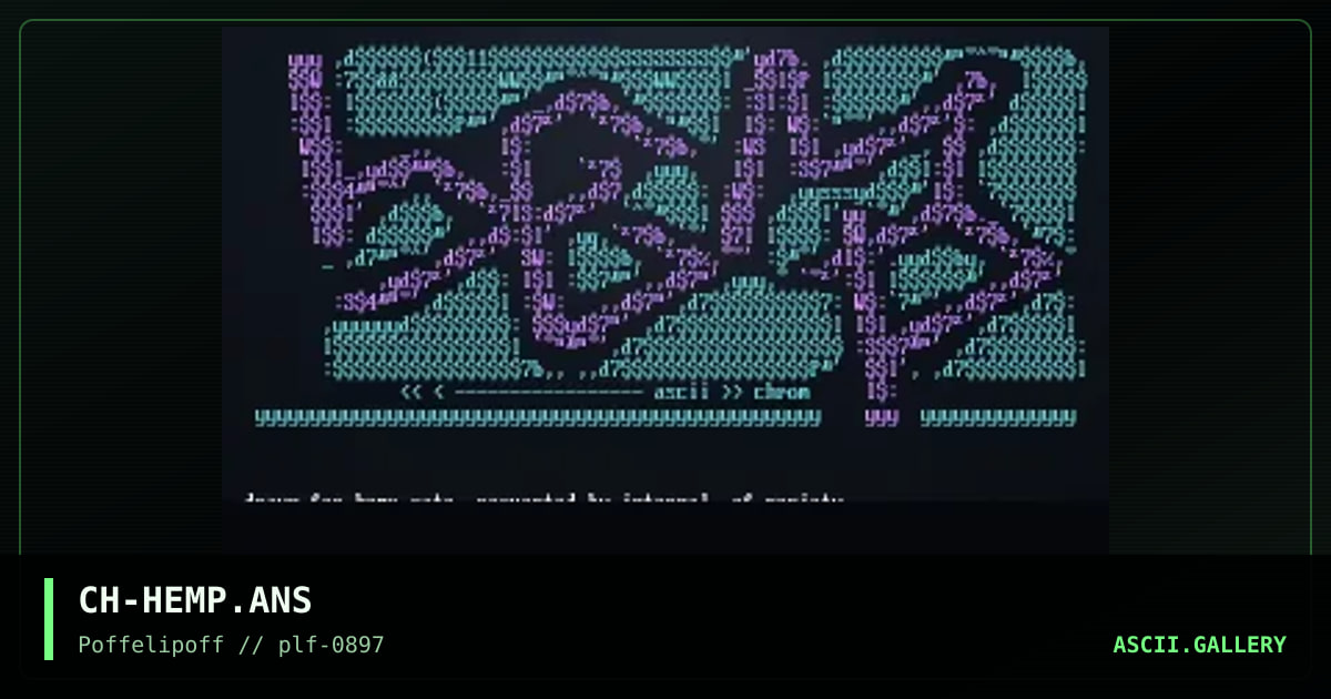 hemp, by chrom, 1997