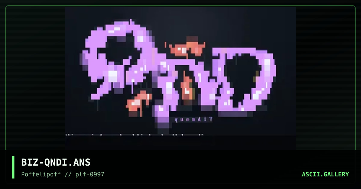 quendi, by bizzarro, 1997