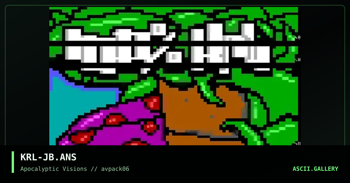Jungleboy!, by mr krinkle, 1995