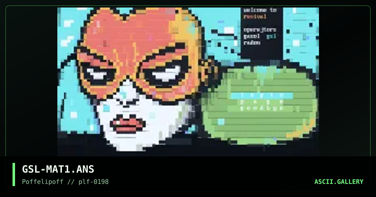 revival, matrix screen, by gasol, 1998