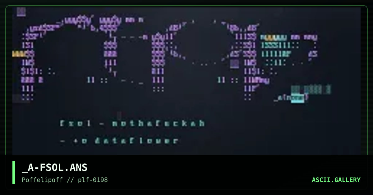 Fsol, by absent spinsister, 1998