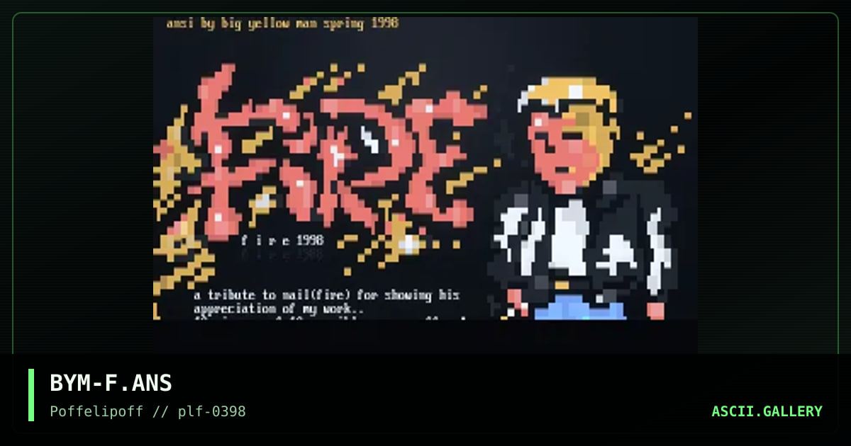 know your enemy *hopp*, by big yellow man, 1998