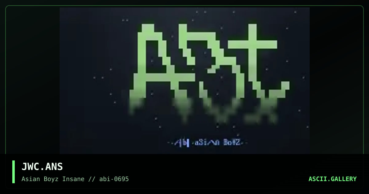 JWC.ANS, by aboyz, 1995