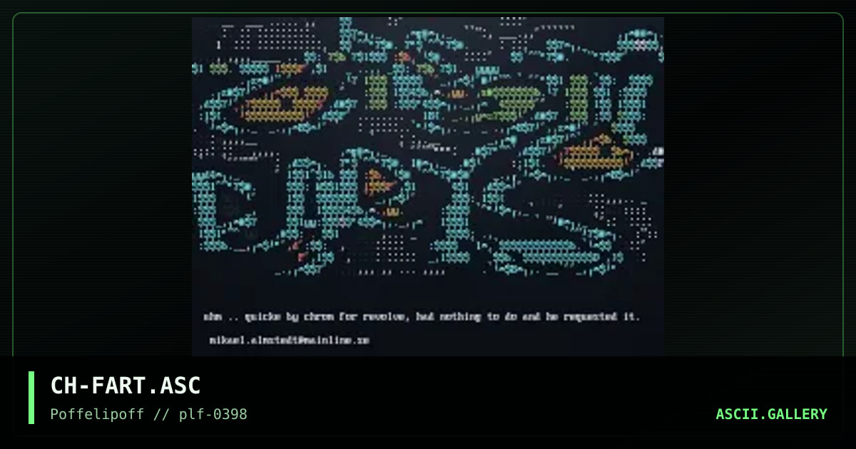 fart, by chrom, 1998