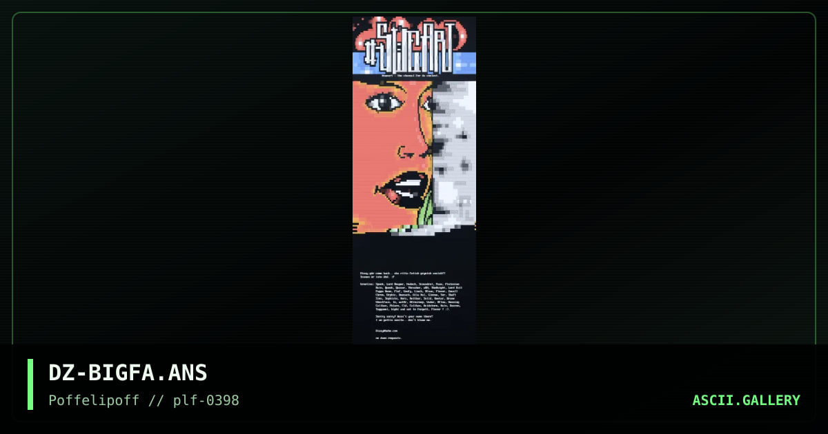 DZ-BIGFA.ANS, by dizzy, 1998